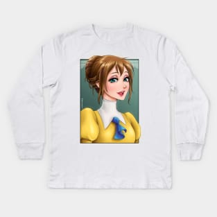 Jane Tarzan Kids Long Sleeve T-Shirt